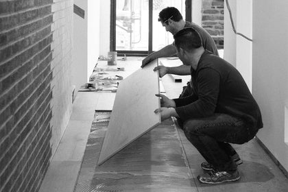 Ultra Wide Plank Installation