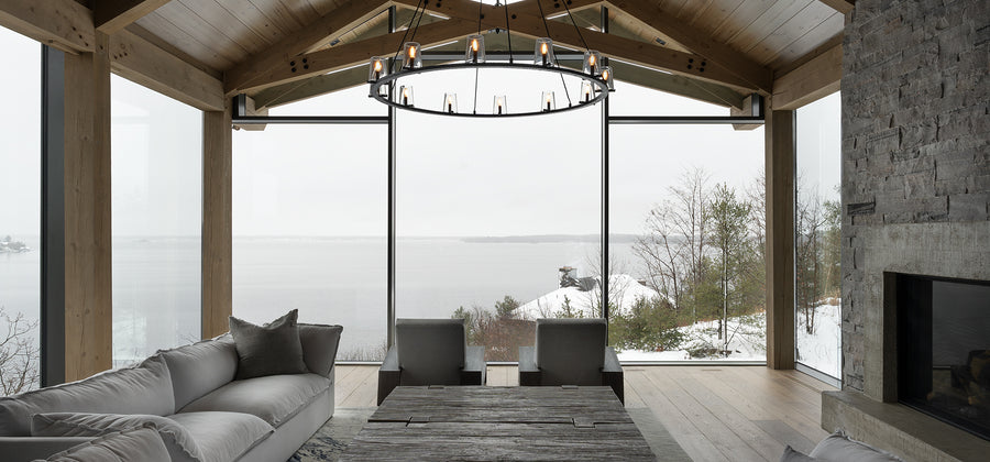 A Nordic-style Lakeside Oasis