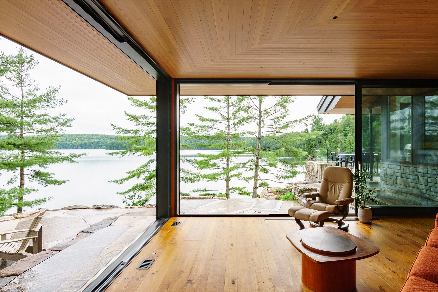 Stunning Views From A Modern Lakehouse