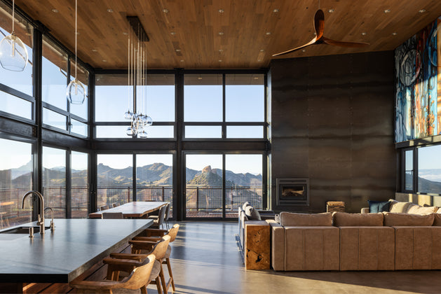 Views of a Rebuilt California Home